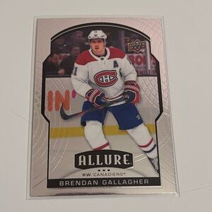 2020-21 Upper Deck Allure Brendan Gallagher #37 – Canadiens